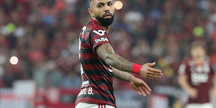 Gabigol não disputa partida do Flamengo contra o Atlético Mineiro