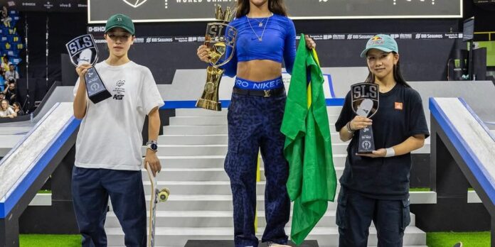 Rayssa Leal conquista o tricampeonato do Mundial de Skate